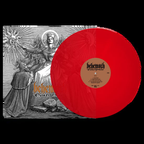 Cover for Behemoth · Evangelion (LP) [Transparent Red Vinyl edition] (2024)