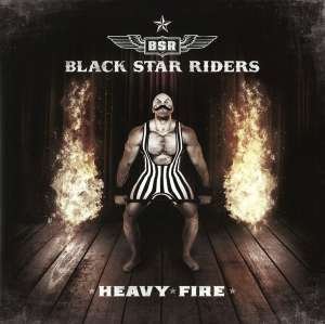 Cover for Black Star Riders · Heavy Fire (Clear Vinyl) (LP) (2019)
