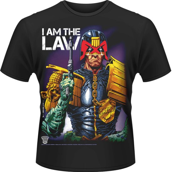 Cover for Judge Dredd · I Am the Law Black (T-shirt) [size XXL] (2013)
