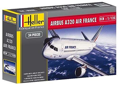 1/125 Airbus A 320 Air France - Heller - Merchandise - MAPED HELLER JOUSTRA - 3279510804485 - 