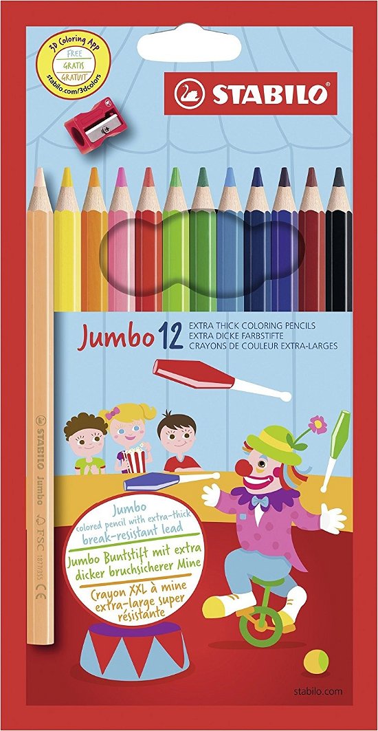 Cover for Stabilo · Stabilo - STABILO Jumbo Kleurpotlood 12st. (Spielzeug) (2017)
