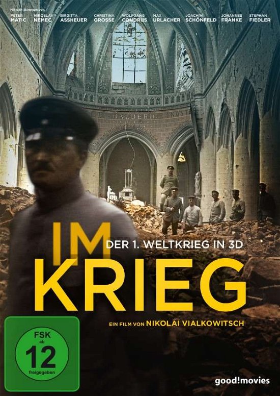 Cover for Dokumentation · Im Krieg-der 1.weltkrieg in 3D (DVD) (2015)