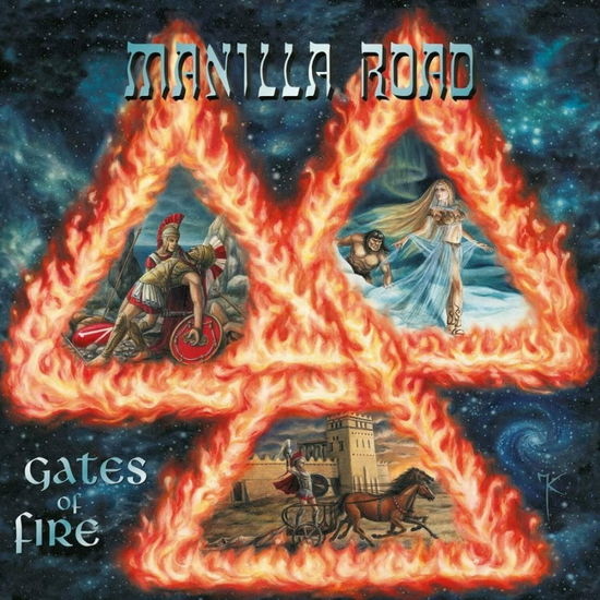 Cover for Manilla Road · Gates of Fire (LP) (2022)