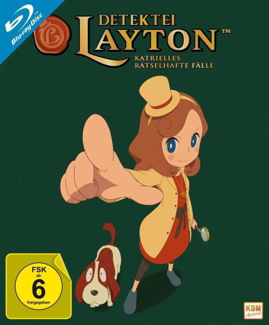 Cover for Detektei Layton · Katrielles rätselhafte Fälle Volume 1: Episode 01-10 (2 Blu-rays) (Blu-ray/DVD) (2019)