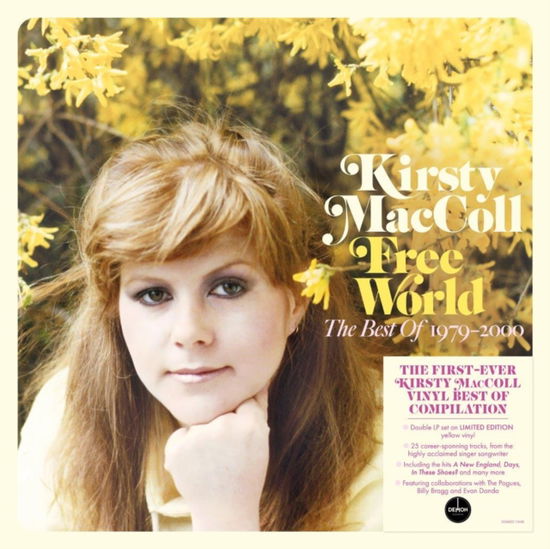 Free World - The Best Of Kirsty Maccoll 1979-2000 (Yellow Vinyl) - Kirsty Maccoll - Musikk - DEMON RECORDS - 5014797910485 - 19. januar 2024