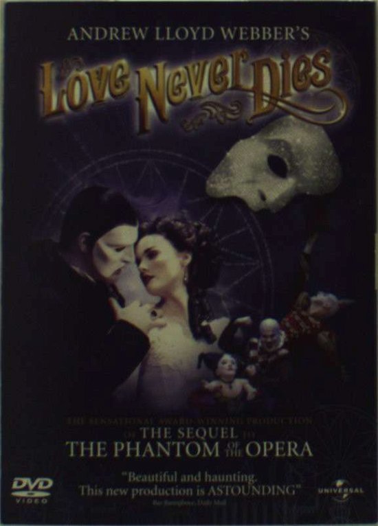 Cover for Musical · Love Never Dies (DVD) (2012)