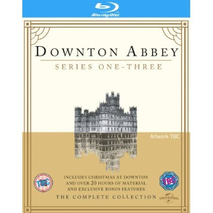 Cover for Downton Abbey · Downton Abbey: Series 1-3 + Christmas Special (Blu-ray) (2012)
