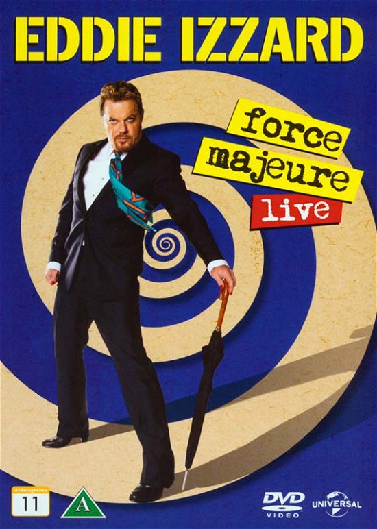 Kas-eddie Izzard - Force Majeure DVD S-t - Eddie Izzard - Film - JV-UPN - 5050582961485 - 21. november 2013