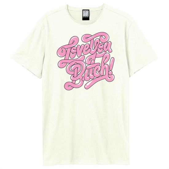 Cover for Lizzo · Lizzo Love You Bitch Amplified Vintage White Small T Shirt (T-shirt)