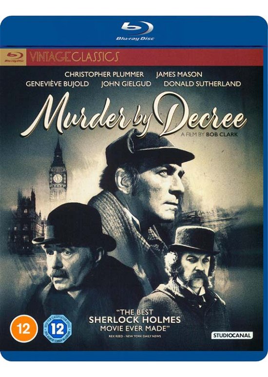 Cover for Murder by Decree BD · Murder By Decree (Blu-ray) (2021)