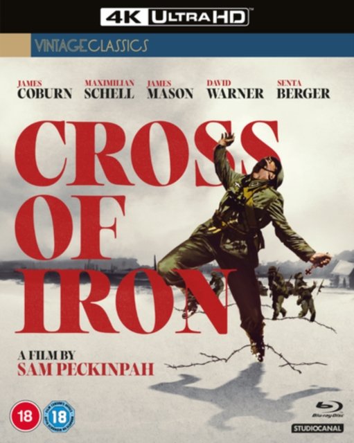 Cover for Sam Peckinpah · Cross Of Iron (2023 Restoration) (4K UHD Blu-ray) (2023)