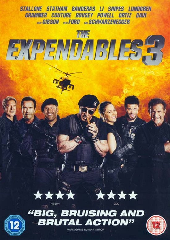 Cover for The Expendables 3 (DVD) (2014)