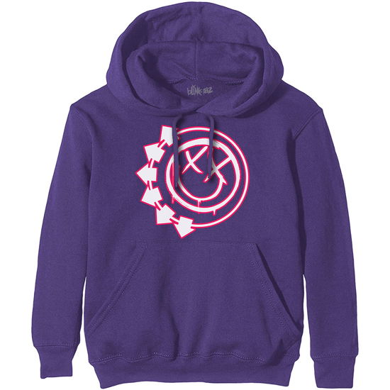 Blink-182 Unisex Pullover Hoodie: Six Arrow Smile - Blink-182 - Fanituote -  - 5056368617485 - 