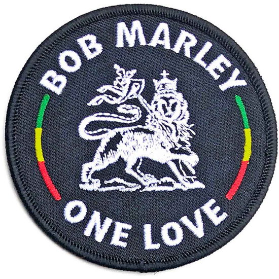 Bob Marley Standard Woven Patch: Lion - Bob Marley - Merchandise -  - 5056368633485 - 