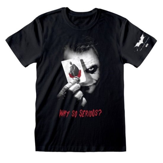 Cover for Dc · Dc The Dark Knight - Why So Serious - With Sleeve Print T Shirt (T-shirt) [size M] (2024)