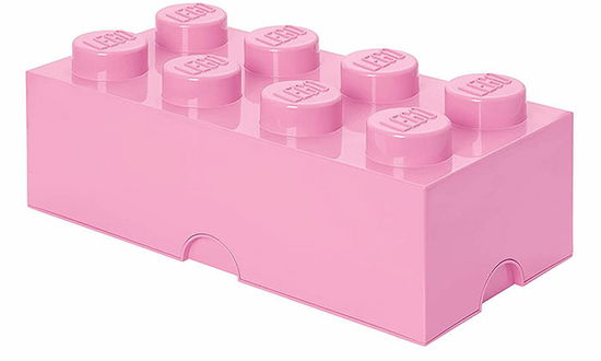 Cover for LEGO Storage Brick 8  Light Purple · Opbergbox Lego DESIGN: brick 8 licht roze PINK (RC 400485) (MERCH)