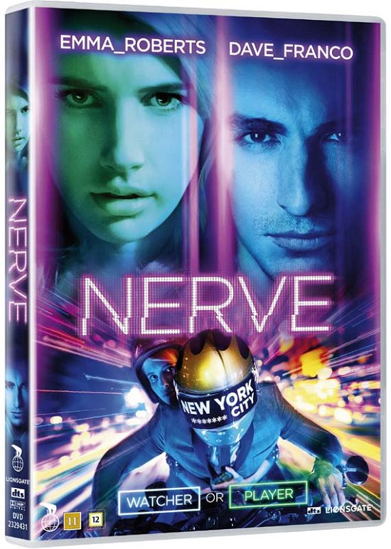 Cover for Emma Roberts / Dave Franco · Nerve (DVD) (2017)