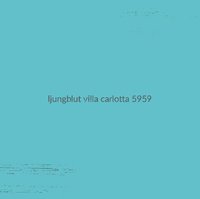 Cover for Ljungblut · Villa Carlotta 5959 (CD) (2018)