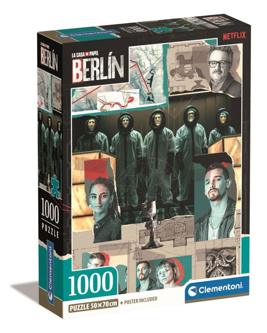 Cover for Clementoni · Puslespil HQC CDP Berlin 1, 1000 brikker (Jigsaw Puzzle) (2024)