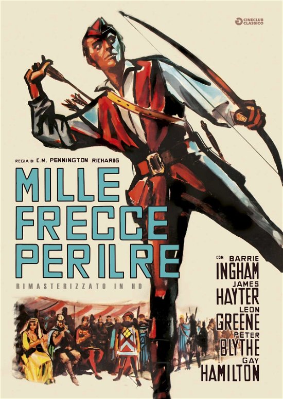 Cover for Blythe,Ingham,Hayter,Greene · Mille Frecce Per Il Re (Rimasterizzato In Hd) (DVD) (2020)