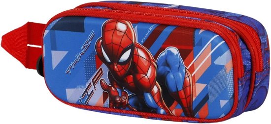 Marvel Doppeltes Federmäppchen Spider-Man Skew - Marvel - Merchandise -  - 8445118044485 - 25. august 2022
