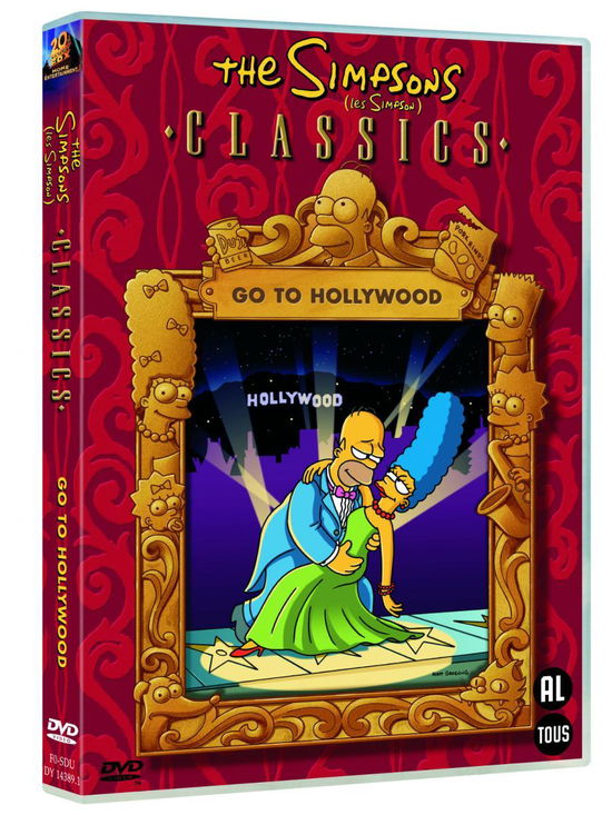 Cover for Simpsons · Go to Hollywood (DVD) (2007)