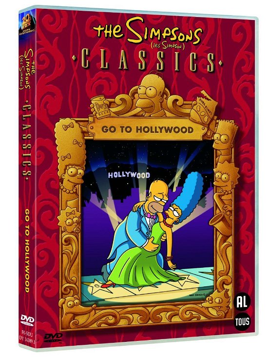 Cover for Simpsons The · Simpsons-go to Hollywood (DVD) (2007)