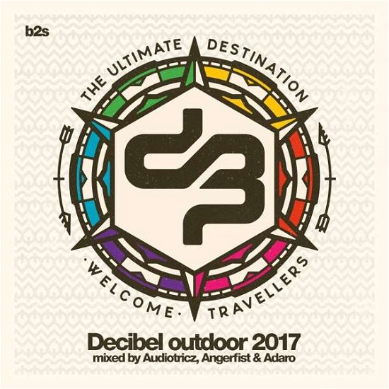 Decibel Outdoor 2017 - Audiotricz, Angerfist & Adaro - Musik - BE YOURSELF - 8715576170485 - 17. august 2017