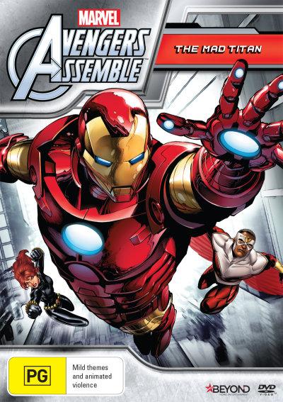 Cover for Avengers Assemble: the Mad Titan (DVD) (2016)