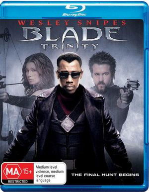 Cover for Blade · Blade Trinity (Blu-Ray) (2012)