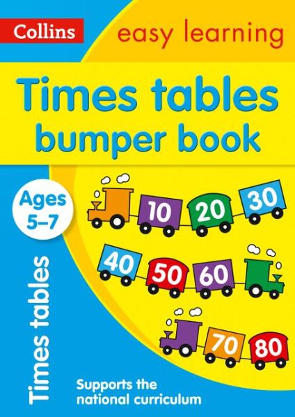 Cover for Collins Easy Learning · Times Tables Bumper Book Ages 5-7: Ideal for Home Learning - Collins Easy Learning KS1 (Paperback Book) (2015)