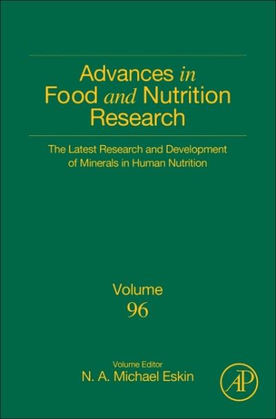 Cover for The Latest Research and Development of Minerals in Human Nutrition (Hardcover Book) (2021)