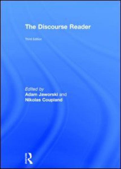 Cover for Adam Jaworski · The Discourse Reader (Hardcover Book) (2014)