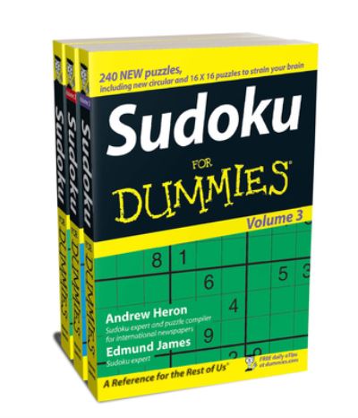 Sudoku for Dummies, 3 Volume Gift Pack - The Experts at Dummies - Books - FOR DUMMIES - 9780471791485 - October 28, 2005