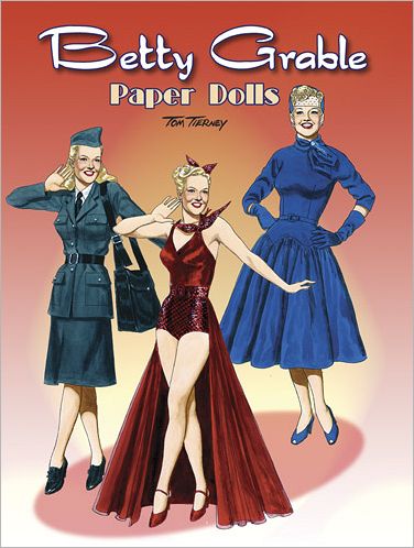 Betty Grable Paper Dolls - Dover Celebrity Paper Dolls - Tom Tierney - Książki - Dover Publications Inc. - 9780486472485 - 17 lipca 2012