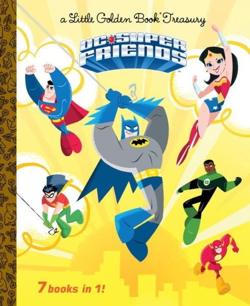 Cover for Golden Books · DC Super Friends Little Golden Book Treasury (DC Super Friends) (Buch) (2020)