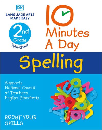 Cover for Carol Vorderman · 10 Minutes a Day Spelling, 2nd Grade (Book) (2020)