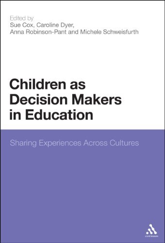 Cover for Michele Schweisfurth · Children As Decision Makers in Education: Sharing Experiences Across Cultures (Gebundenes Buch) (2010)