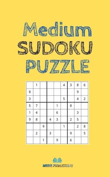 Cover for Msdr Publishing · Medium Sudoku Puzzle (Paperback Book) (2021)