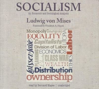 Cover for Ludwig Von Mises · Socialism (CD) (2012)