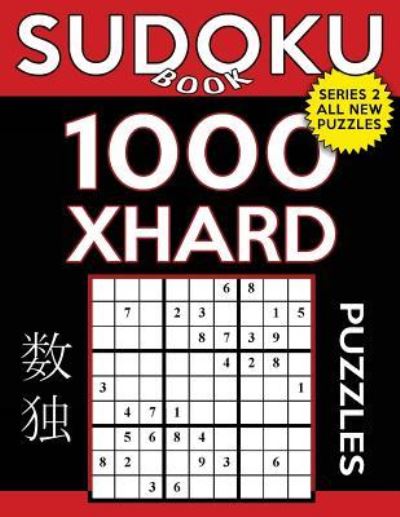 Cover for Sudoku Book · Sudoku Book 1,000 Extra Hard Puzzles (Paperback Bog) (2017)