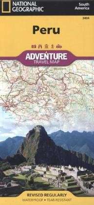 Peru: Travel Maps International Adventure Map - National Geographic Maps - Livros - National Geographic Maps - 9781566955485 - 2022