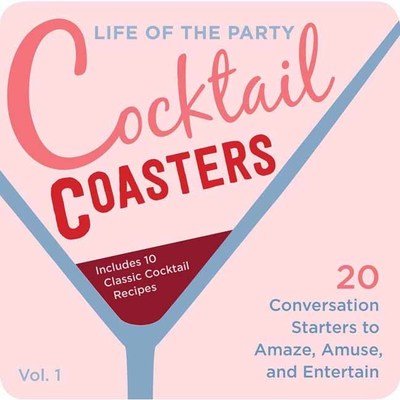 Cover for Cider Mill Press · Cocktail Coasters 1 (Board book) (2019)