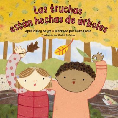 Cover for April Pulley Sayre · Las truchas estan hechas de arboles (Taschenbuch) (2024)