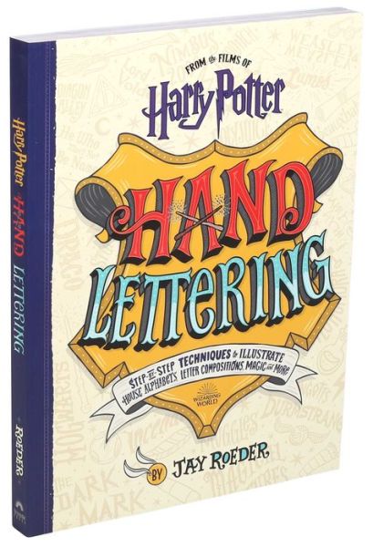 Cover for Jay Roeder · Harry Potter Hand Lettering (Paperback Book) (2021)