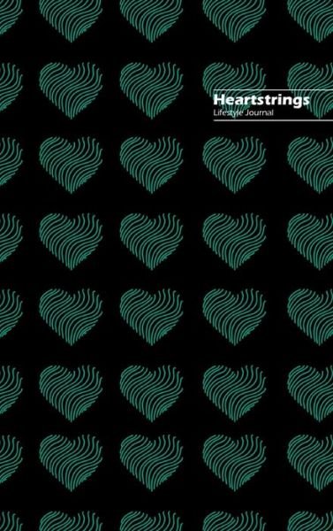 Cover for Design · Heartstrings Lifestyle Journal, Blank Notebook, Dotted Lines, 288 Pages, Wide Ruled, 6 x 9 (A5) Hardcover (Black II) (Inbunden Bok) (2020)