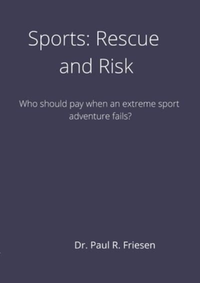Cover for Dr Paul R Friesen · Sports (Paperback Bog) (2022)