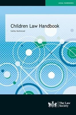 Cover for Safda Mahmood · Children Law Handbook (Taschenbuch) (2021)