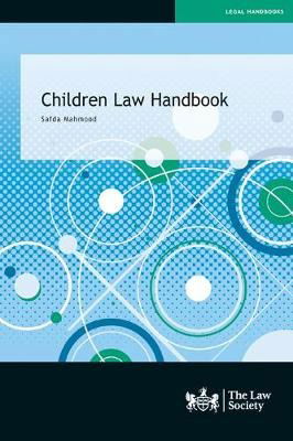 Cover for Safda Mahmood · Children Law Handbook (Taschenbuch) (2021)