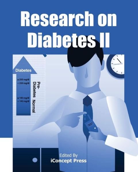 Cover for Iconcept Press · Research on Diabetes II (Black and White) (Taschenbuch) (2014)